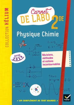 Carnet de physique-chimie 2de - Édition 2019